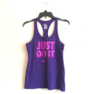 Nike Tops - Nike Dri-Fit “Just Do It” Tank Nike Tops - Nike Dri-Fit “Just Do It” Tank